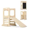 Deryan Luxe Torre di Apprendimento in Legno con Scivolo - Anteprima dell’immagine prodotto 1