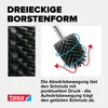 tesa Silikon-WC-Bürste - hygienische Ersatz-Toilettenbürste Produktbild-Vorschau 6