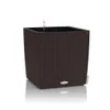 Lechuza Samozavlažovací květináč Cube Cottage 40 cm, hnědá Náhled obrázku produktu 17
