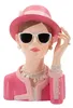 Mauro Ferretti Figurka Pariserin 18x11x26 cm růžová Náhled obrázku produktu 1