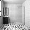 AICA  76x185cm Walk in Dusche 6mm NANO ESG für Duschwand Produktbild-Vorschau 1