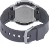 The back view of a gray Casio G-Shock watch with a silver buckle. Produktbild-Vorschau