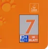 A close-up of a notebook cover with branding and certification logos. Produktbild-Vorschau