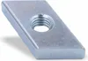 Nutenstein | Gewindeplatte Rhombus 23x15x6 mm M8 Gewinde Produktbild-Vorschau 1