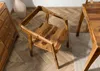 MASSIVMOEBEL24 Stuhl Sheesham 45x51x76 braun lackiert Produktbild-Vorschau 2