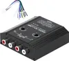 12V 4-kanálový -audio impedancia -vysoký na nízky RCA Náhľad obrázku produktu 1
