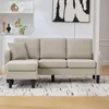 L-förmiges Ecksofa mit Chaiselo, 3-Sitzer-Sofa aus Produktbild-Vorschau 2