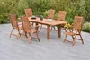 Merxx Gartenmöbel Set Paraiba 7tlg., 6 Klappsessel, 1 Produktbild-Vorschau 2