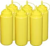 6 Stück Gelbe Quetschflaschen 1 Liter Dosierflasche Produktbild-Vorschau 1