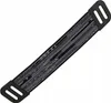 A black and white elastic strap with black plastic ends, shown diagonally on a white background. Náhled obrázku produktu