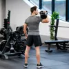 Gymtek Kettlebell Dumbbell - 10kg závaží - kettlebell, Náhled obrázku produktu 3