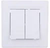 Asfora dubbele trapverbinder, wit, met frame, model Productafbeelding-voorbeeld 1
