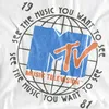 MTV - Tričko "1981" pre mužov TV6304 (S) (Biela) Náhľad obrázku produktu 3