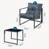 Loungeset 'Karg' 3-tlg. outdoor Couchtisch mit 2 Sesseln Produktbild-Vorschau 4