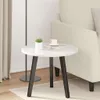 Plateau de table blanc brillant Ø 50 x 1,5 cm Voir les images du produit 3