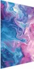 Posterpapier Poster - Night Flows - abstract waves in Produktbild-Vorschau 1