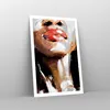 Poster - Poster ohne Rahmen - Öl Mund Frau - 61x91,5 cm - Produktbild-Vorschau 7