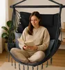 Outtec® Hängesessel mit 2 Kissen - 100x130x75cm, bis 140 kg Produktbild-Vorschau 4