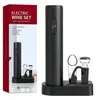 set apribottiglie elettrico 5 in 1, cavatappi - VINOCORK Anteprima dell’immagine prodotto 2