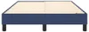 vidaXL Boxspringbettgestell Blau 120x200 cm Stoff Produktbild-Vorschau 4