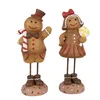 Clayre & Eef Weihnachtsdekorationsfigur Pfefferkuchenmann Produktbild-Vorschau 4