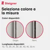 STEIGNER Guarnizione a spazzola autoadesiva per porte Anteprima dell’immagine prodotto 6