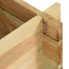 vidaXL Kvetináč na vyvýšený záhon Borovica Impregnovaný 80 Náhľad obrázku produktu 3