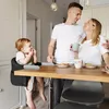 JOIEYOU Tischsitz Baby Babysitz Tisch Faltbar Hochstuhl Produktbild-Vorschau 4