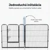 IvoQ Puppy ohrádka – Výbeh pre psov – 8 panelov – výška 80 Náhľad obrázku produktu 3