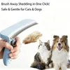 Professionelle Unterfellbürste für Hunde & Katzen, für Produktbild-Vorschau 2