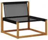 vidaXL Outdoor-Sofagarnitur mit Kissen 5 pcs Natur und Produktbild-Vorschau 5