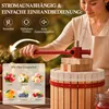 ROSEJANE Obstpresse 6 L, manuelle Saftpresse mit Produktbild-Vorschau 4