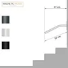 Metall-Handlauf Handlaufbügel Haltebügel Treppenbügel Produktbild-Vorschau 3