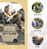 A collage of images showing a cooler in use during a picnic, camping, and a party. Náhľad obrázku produktu