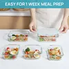 8er Glas Frischhaltedosen mit Deckel,Meal Prep Produktbild-Vorschau 10
