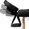vidaXL Massageliege Klappbar 3-Zonen mit Holzgestell Produktbild-Vorschau 8