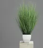 künstliches Gras im Topf, Deko Isolepsisgras H. 60cm grün Produktbild-Vorschau 2