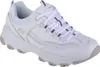 A white Skechers sneaker is shown from a side angle against a white background. Produktbild-Vorschau