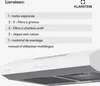 Klarstein hotte aspirante 60 cm, Hotte d'extraction avec Voir les images du produit 7