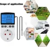 Temperaturregler Steckdose 230V mit Fühler Digital Produktbild-Vorschau 3