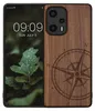 kwmobile Handyhülle für Xiaomi Poco F5 5G Hülle Holz - Case Produktbild-Vorschau 1