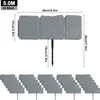 LARS360 Lot de 20 bordures de parterre 5m, bordure de Voir les images du produit 2
