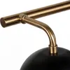 Wandleuchte Metall 3x E14 B: 67 cm lang Schwarz Gold Produktbild-Vorschau 7