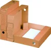 20x Archiv Ablagebox Basic, braun, Rückenbreite 7,5 cm Produktbild-Vorschau 1