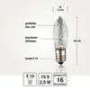 Ersatzkerzen 15V 2,5W, 3Stk Riffelkerzen E10, für 16 Produktbild-Vorschau 3