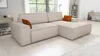 Ecksofa TOR mit Schlaffunktion. Farbe: Mink. Produktbild-Vorschau 2