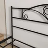 HOMCOM Bett 160x200 cm Bettrahmen mit Lattenrost aus Stahl Produktbild-Vorschau 8