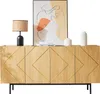 OKWISH Buffet 4 Portes - Rangement Optimisé pour Salon ou Voir les images du produit 10