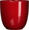 Blumenübertopf "Tusca" aus Keramik H 20 cm – Ø 22,5 cm Rot Produktbild-Vorschau 1