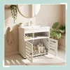 Mobile sottolavabo Relaxdays, A x L x P: 63 x 60 x 30 cm, 3 Anteprima dell’immagine prodotto 2